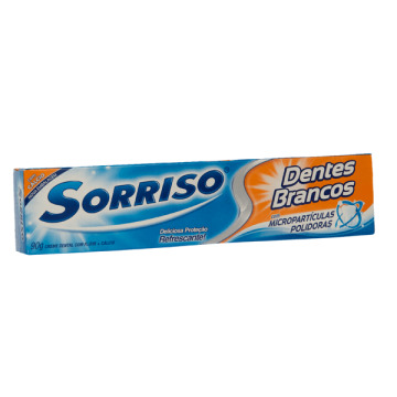 CREME DENTAL SORRISO  DENTES BRANCOS 90GR