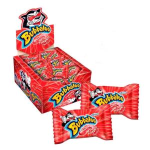 CHICLETE BUBBALOO  MORANGO  UN