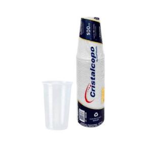 COPOS CRISTALCOPO TRANSPARENTE 500ML C/50UN.