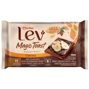 TORRADA LEV MAGIC TOAST MARILAN CACAU C/ 6UN