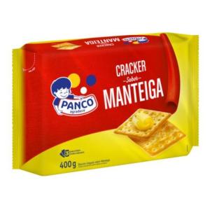 BISCOITO PANCO SALGADO CRACKER MANTEIGA 400GR