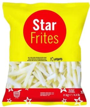 BATATA PALITO CONGELADA STAR FRITES 2KG