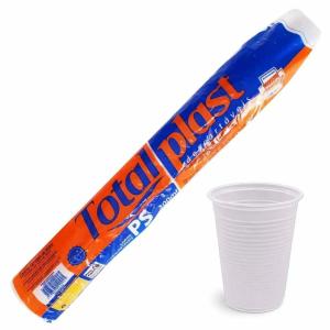 COPOS TRANSPARENTE TOTALPLAST 300ML C/100UN.