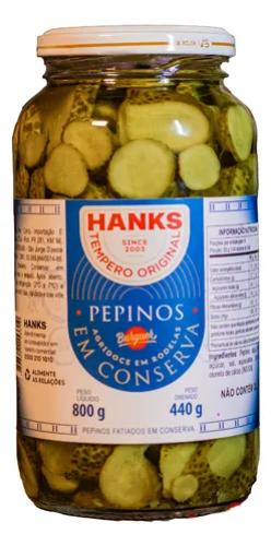 PEPINO EM CONSERVA  HANKS 440GR
