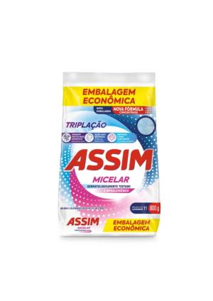 SABÃO EM PO ASSIM MICELAR 800GR 