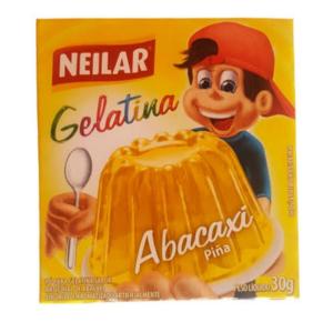 GELATINA NEILAR ABACAXI 20GR
