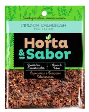 TEMPERO PIMENTA CALABRESA HORTA E SABOR 10GR
