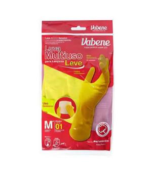 LUVA MULTIUSO AMARELA VABENE TAMANHO M C/1 PAR