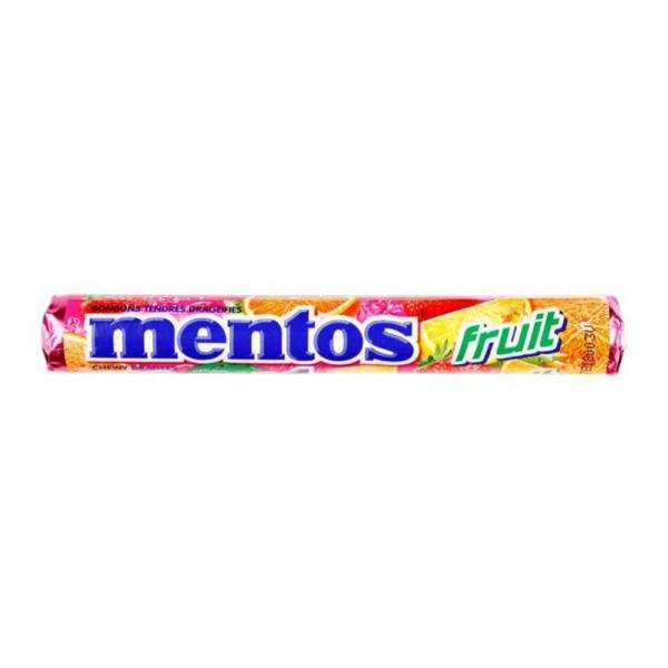Bala Mentos Tutti Frutti (Fruit) 37g