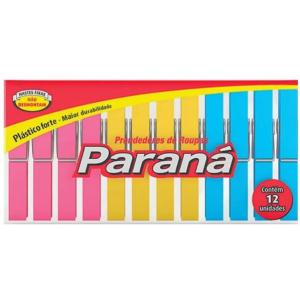 PRENDEDOR DE PLASTICO  PARANA  C/12UN