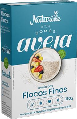 AVEIA NATURALE FLOCOS FINOS 170 GR