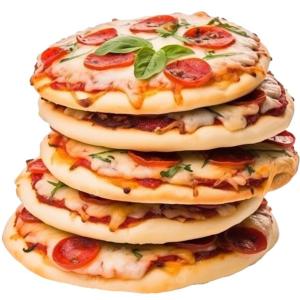 MINI PIZZA CALABRESA E FRANGO C/5 UN