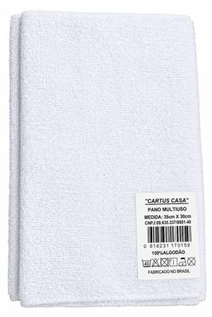 PANO MULTIUSO UNIDADE 35CM BRANCO