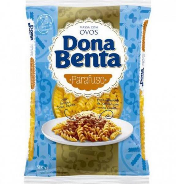 MACARRAO PARAFUSO DONA BENTA 500GR