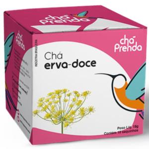 CHA DE ERVA DOCE PRENDA C/10 SAQUINHOS 