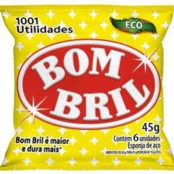 LÃ DE AÇO BOMBRIL ECO 45G
