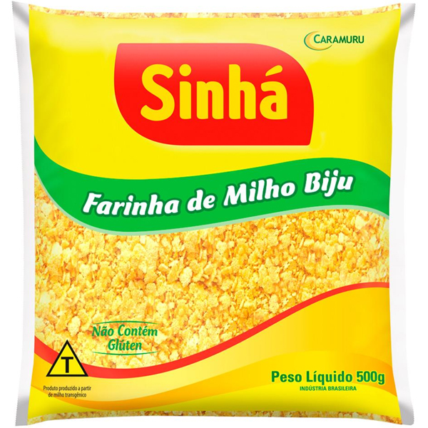 FARINHA DE MILHO BIJU SINHA 500GR