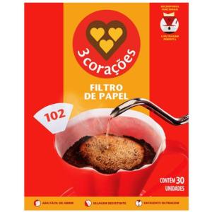 FILTRO DE PAPEL 3 CORAÇOES 102