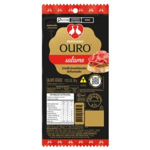 SALAME TRADICIONAL DEFUMADO PERDIGÃO OURO 100GR