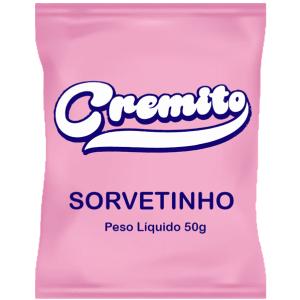 SORVETINHO CREMITO MORANGO 55GR