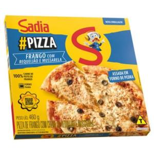 PIZZA SADIA SABOR FRANGO E REQUEIJÃO  COM MUSSARELA (...)