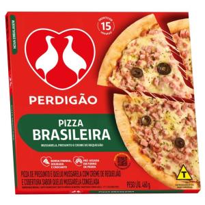 PIZZA BRASILEIRA PERDIGAO MUSSARELA,PRESUNTO,CREME (...)