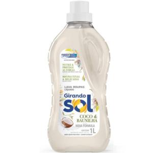LAVA ROUPAS GIRANDO SOL COCO E BAUNILHA 1L 