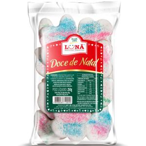 DOCE DE NATAL COM PINTURA LUNÃ 250GR