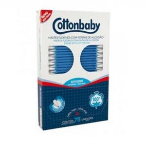 HASTES FLEXIVEIS COTTONBABY C/75UN.