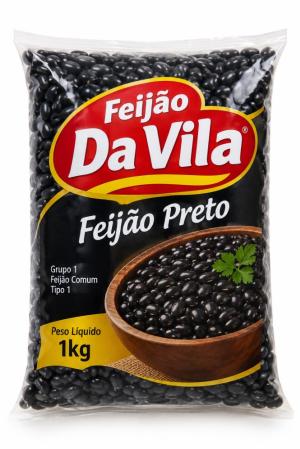 FEIJÃO PRETO DA VILA 1KG