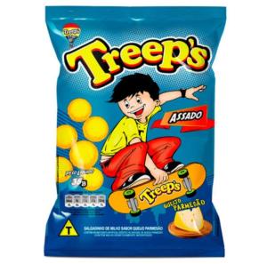 SALGADINHO TREEPS SABOR PARMESAO 35G