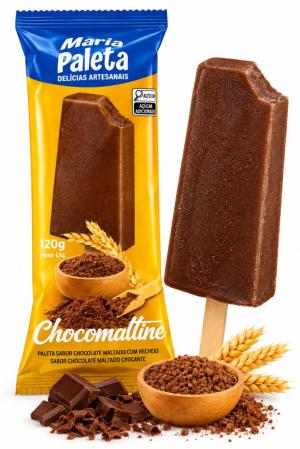 Picolé MARIA PALETA CHOCOMALTINE 120G TRADICIONAL