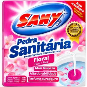 PEDRA SANITARIA SANY FLORAL C/ SUPORTE 1UN.