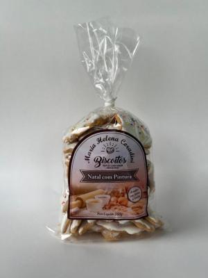 BISCOITO DOCE DE NATAL COM PINTURA  MARIA HELENA CORADINI (...)