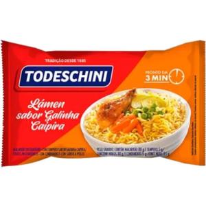 MACARRÃO INSTANTÂNEO TODESCHINI MIOJO  GALINHA CAIPIRA (...)