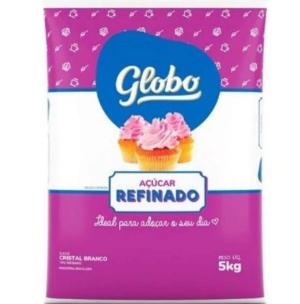 AÇUCAR REFINADO GLOBO 5KG