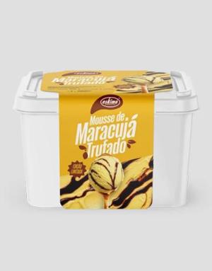 SORVETE MOUSSE DE MARACUJA  TRUFADO ESKIMO 2L