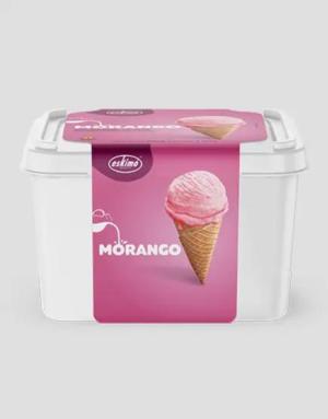 SORVETE MORANGO ESKIMO 2L