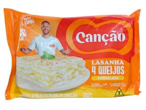 LASANHA QUATRO QUEIJO CANÇÃO 600GR