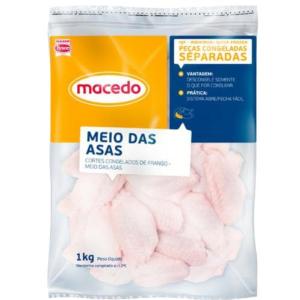 MEIO DAS ASAS DE FRANGO MACEDO 1KG