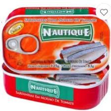SARDINHA DE TOMATE NAUTIQUE 125GR