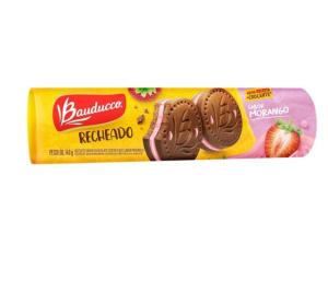 BISCOITO RECHEADO BAUDUCCO MORANGO 108GR