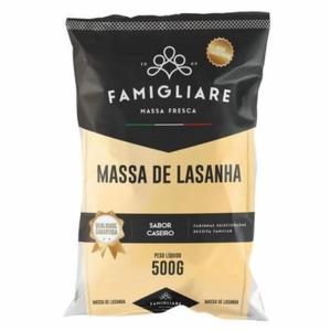MASSA DE LASANHA FAMIGLIARE 500GR