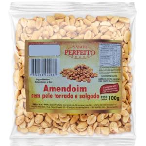 AMENDOIM SALGADO SABOR PERFEITO 100GR