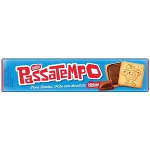 BISCOITO PASSATEMPO RECHEADO DE CHOCOLATE 130GR