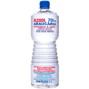ALCOOL 70 ARAUCARIA 1 LITRO