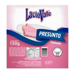 Presunto Fatiado Lactovale 150G