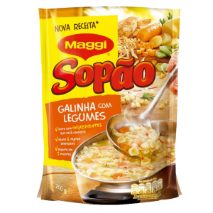 SOPÃO GALINHA COM LEGUMES MAGGI 200G