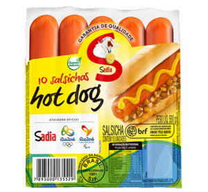 SALSICHA HOT DOG SADIA 500G