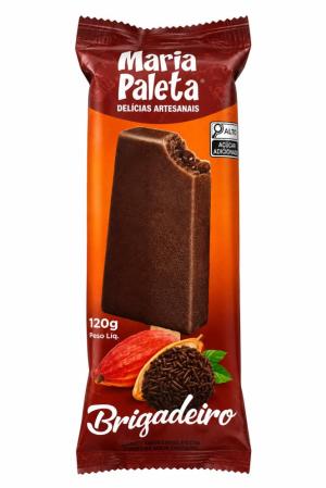 	 Picolé MARIA PALETA BRIGADEIRO TRADICIONAL 120G